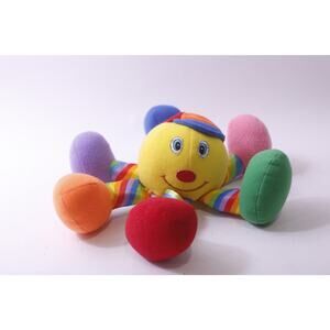 Jolly Toys, Rainbow Legs, Octopus, Plush, Rattle, Soft Toy, ~ 250809-WH 441